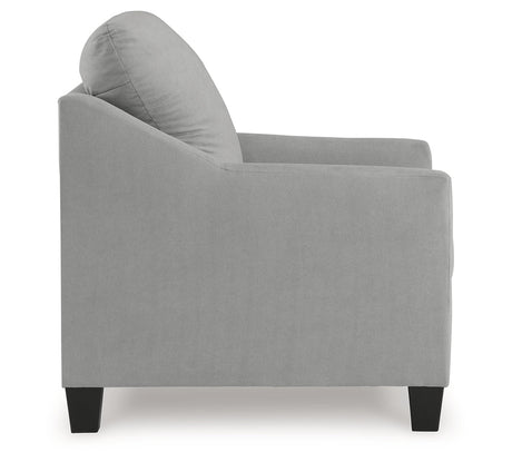 Adlai Chair and Ottoman