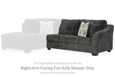 Biddeford Right-Arm Facing Full Sofa Sleeper