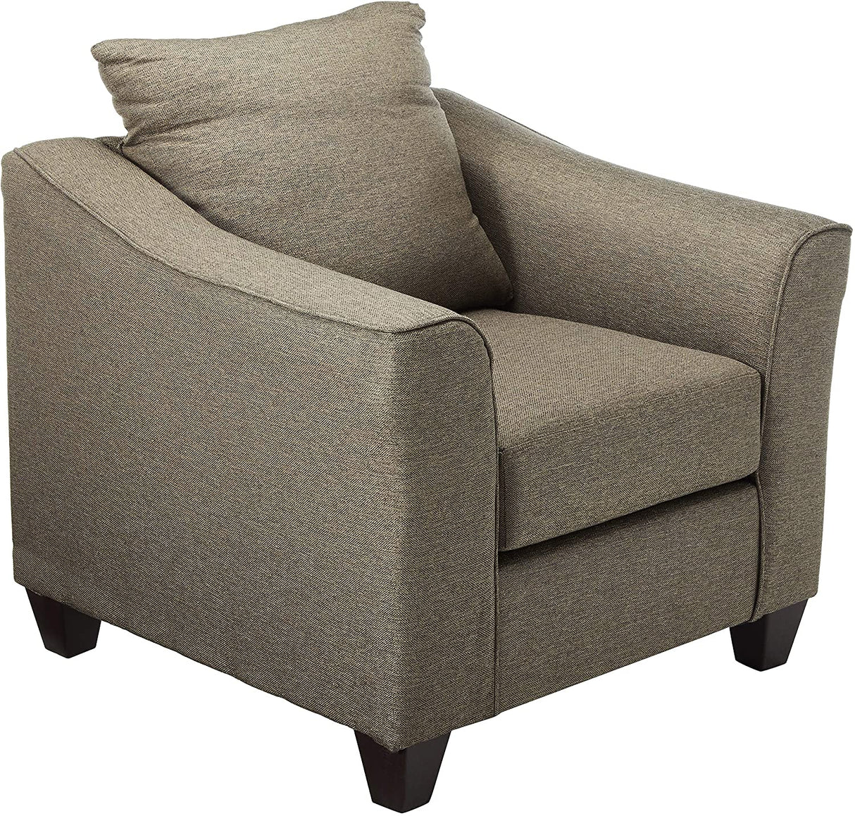 Salizar Gray Flared Arm Chair