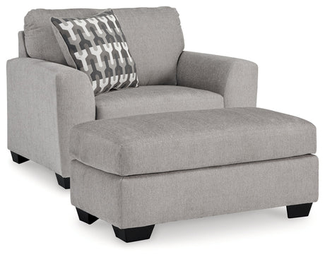 Avenal Park Oversized Chair and Ottoman