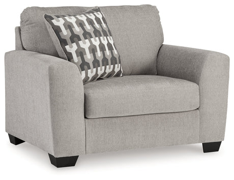 Avenal Park Oversized Chair and Ottoman