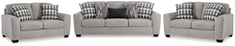 Avenal Park Sofa and 2 Loveseats