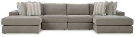 Avaliyah 4-Piece Double Chaise Sectional