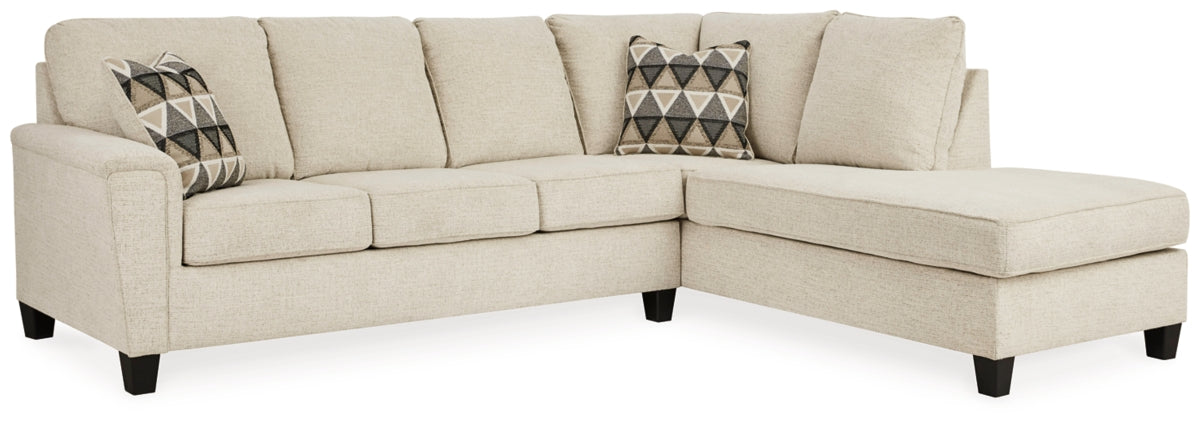 Abinger 2-Piece Sectional with Chaise and Ottoman