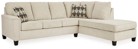 Abinger 2-Piece Sectional with Chaise and Ottoman