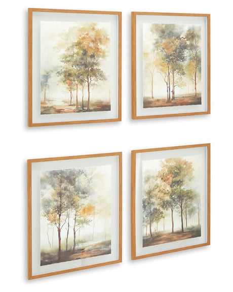 Bryneford Wall Art (Set of 4)