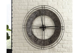 Ana Sofia Antique Gray Wall Clock