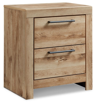 Hyanna King Panel Storage Bed, Dresser, Mirror and Nightstand