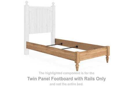 Aleaport Twin Panel Footboard with Rails