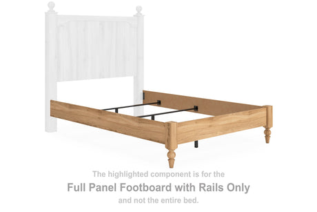 Aleaport Full Panel Footboard with Rails