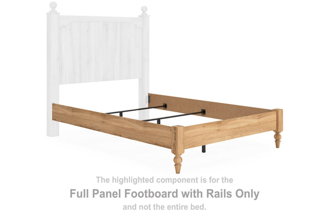Aleaport Full Panel Footboard with Rails