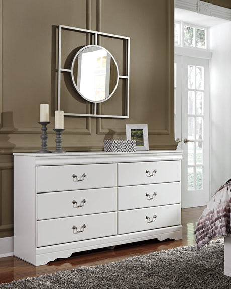 Anarasia Queen Sleigh Bed and Dresser