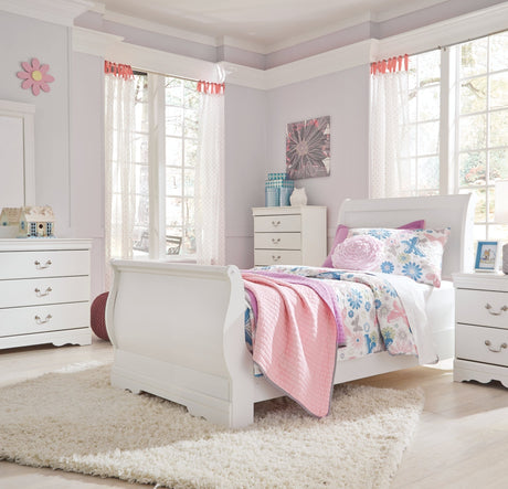 Anarasia Twin Sleigh Bed
