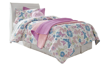 Anarasia Twin Sleigh Headboard, Dresser and Mirror