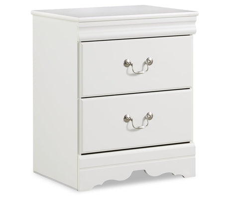 Anarasia Queen Sleigh Bed with Chest of Drawers and Nightstand