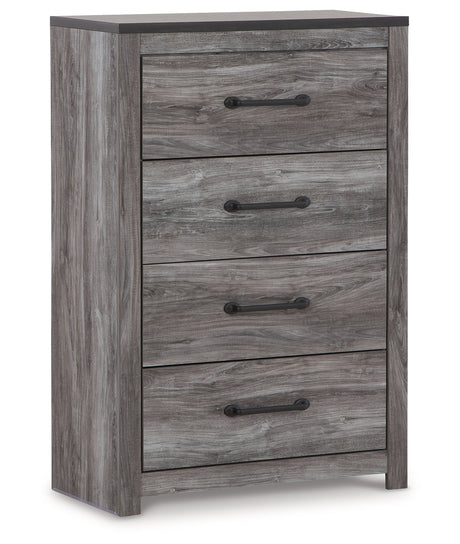 Bronyan King Panel Bed, Dresser, Mirror, Chest and 2 Nightstands