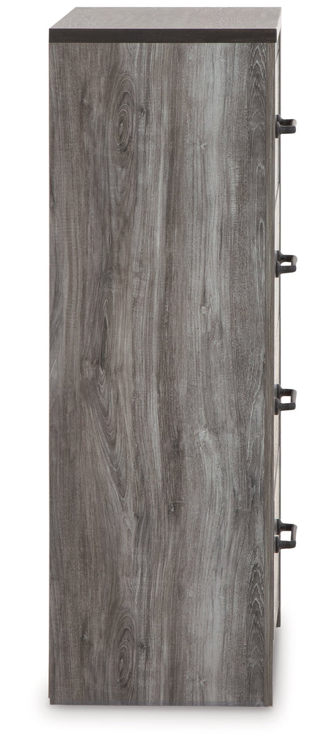 Bronyan King Panel Bed, Dresser, Mirror, Chest and 2 Nightstands