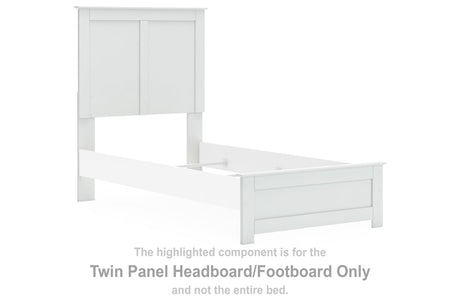 Bostwick Shoals Twin Panel Headboard/Footboard