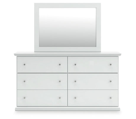 Bostwick Shoals Queen Panel Bed, Dresser, Mirror and Nightstand