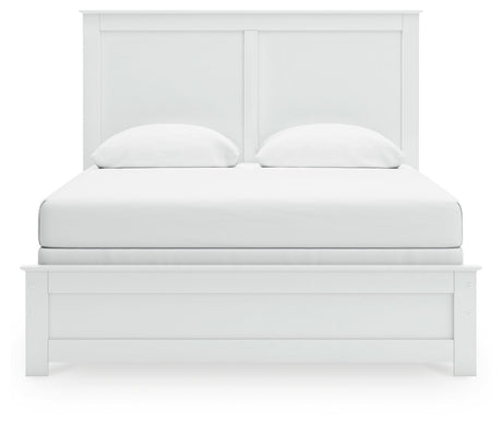 Bostwick Shoals Queen Panel Bed, Dresser and Mirror