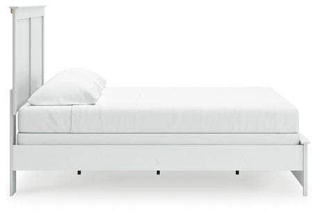 Bostwick Shoals King Panel Bed, Dresser, Mirror and 2 Nightstands