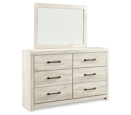 Cambeck King Panel Storage Bed, Dresser, Mirror, Chest and 2 Nightstands