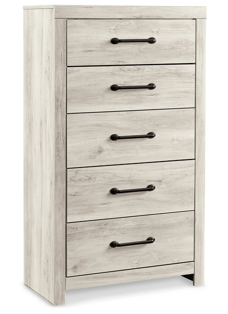 Cambeck Queen Panel Bed with Storage, Dresser, Mirror, Chest and 2 Nightstands