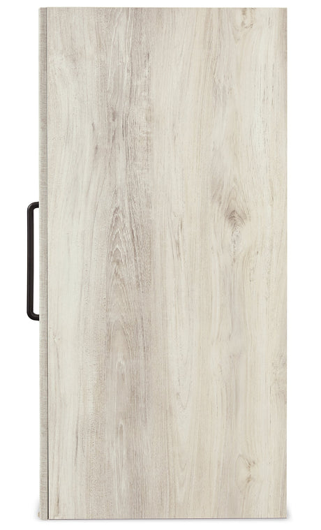 Cambeck Full Panel Bed with Storage, Chest and Nightstand