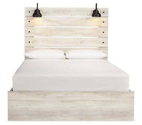 Cambeck Queen Panel Storage Bed, Dresser, Mirror, Chest and 2 Nightstands