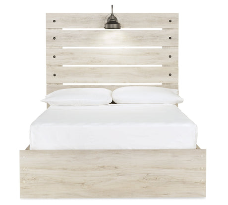 Cambeck Full Panel Storage Bed with Dresser and Nightstand