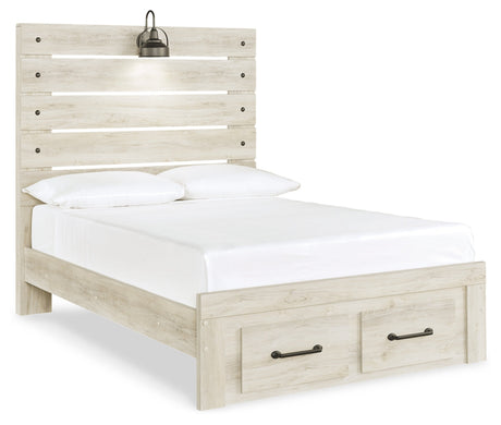Cambeck Full Panel Bed, Dresser, Mirror and Nightstand