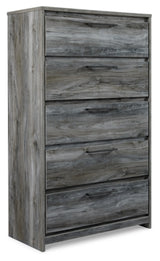 Baystorm Queen Storage Bed, Dresser, Mirror and Chest