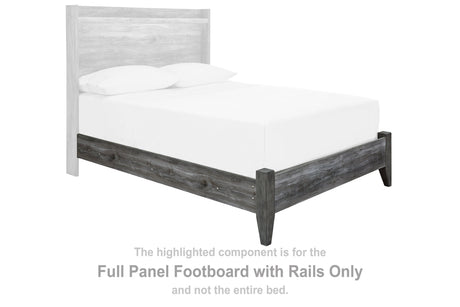 Baystorm Full Panel Footboard with Rails