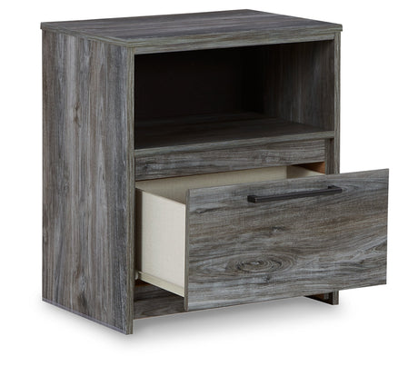 Baystorm King Storage Bed, Dresser, Mirror, Chest and Nightstand