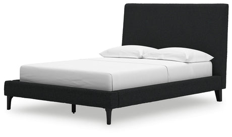 Cadmori Full Upholstered Bed with Roll Slats