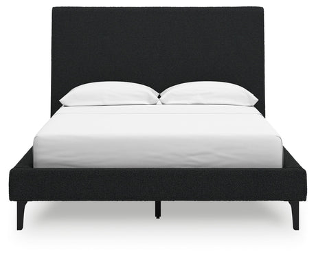 Cadmori Full Upholstered Bed with Roll Slats