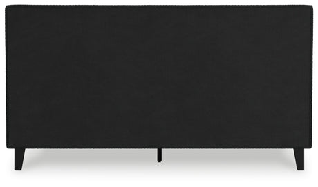 Cadmori King Upholstered Bed with Roll Slats