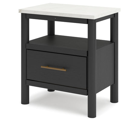 Cadmori King Panel Bed, Dresser, Mirror and Nightstand