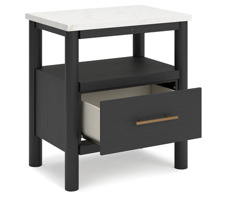 Cadmori King Panel Bed, Dresser, Mirror and Nightstand