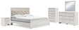 Altyra King Panel Bed, Dresser, Mirror, Chest and Nightstand