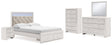 Altyra Queen Storage Bed, Dresser, Mirror, Chest and Nightstand