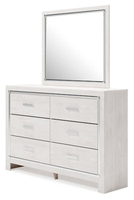 Altyra Full Panel Bed, Dresser, Mirror and Chest