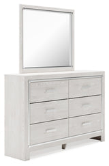 Altyra King Panel Bed, Dresser, Mirror, Chest and Nightstand