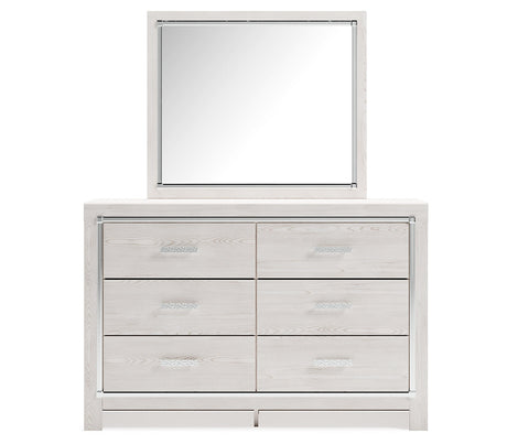 Altyra King Storage Bed, Dresser, Mirror and 2 Chests