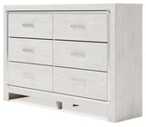 Altyra King Storage Bed, Dresser and Nightstand