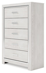 Altyra King Panel Bed, Chest and 2 Nightstands