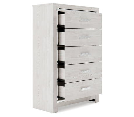 Altyra King Panel Bed, Chest and 2 Nightstands