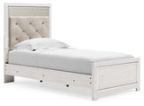 Altyra Twin Panel Bed, Dresser, Mirror and Nightstand