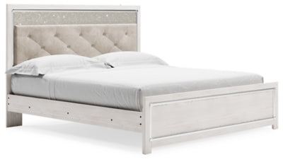 Altyra King Panel Bed, Chest and 2 Nightstands