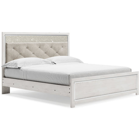 Altyra King Panel Bed, Dresser and Mirror